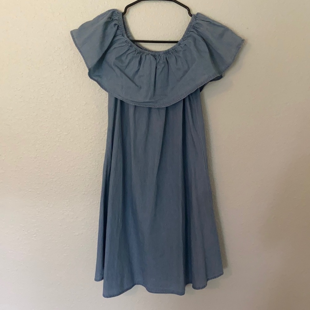 Denim dress